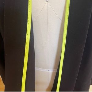 Carolina Belle Montreal Black Knit Blazer; Size M